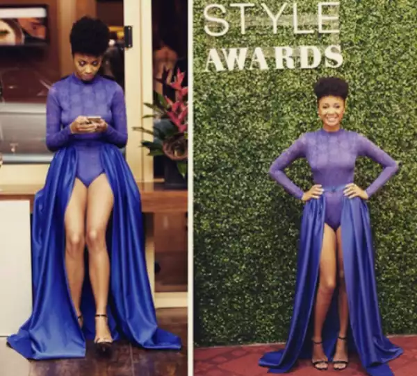 Hit or miss? Ghanaian Actress Wears Sexy Outfit To Red Carpet Event [See Photos]